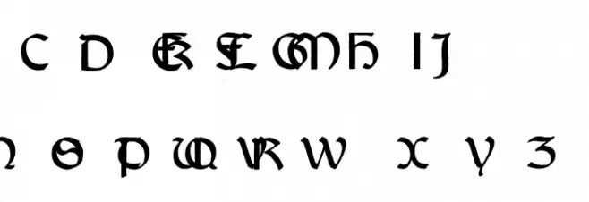 Dundalk Fonte MAIÚSCULAS