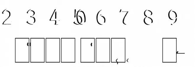 DundalkEmbossed Font OTHER CHARS