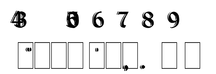 Dundalk_HandDrawn Font OTHER CHARS