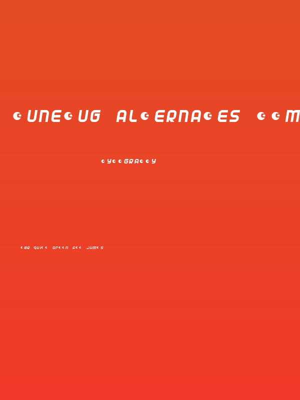 Dunebug Alternates 45MPH Poster