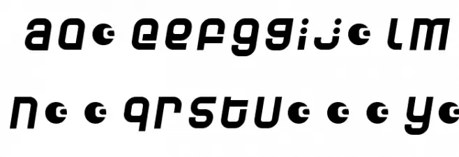 Dunebug Alternates 45MPH 字体 小写