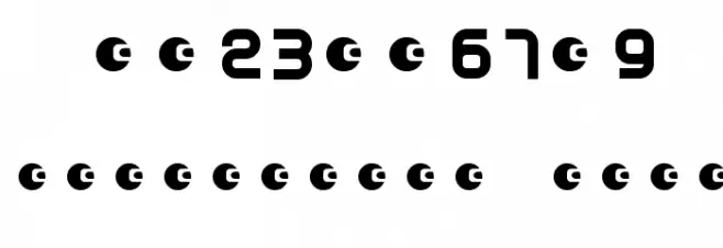 Dunebug Alternates Шрифта ДРУГИЕ символов