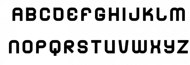 Dunebug Шрифта ВЕРХНИЙ