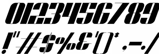 Dunford moore Italic Font OTHER CHARS