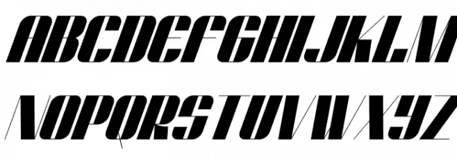 Dunford moore Italic Schriftart Groß