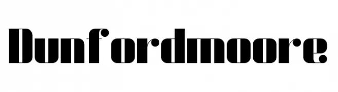 Dunford moore  Free Fonts Download