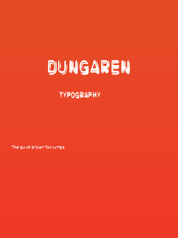 Dungaren Poster