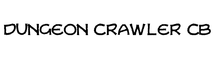 Dungeon Crawler CB  フリーフォントのダウンロード