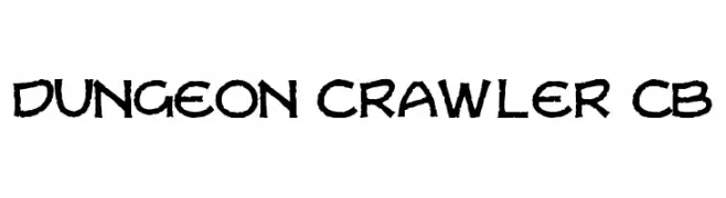 Dungeon Crawler CB  नि: शुल्क फ़ॉन्ट्स डाउनलोड