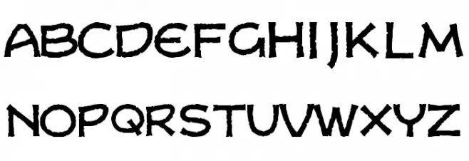 Dungeon Crawler CB Шрифта ВЕРХНИЙ