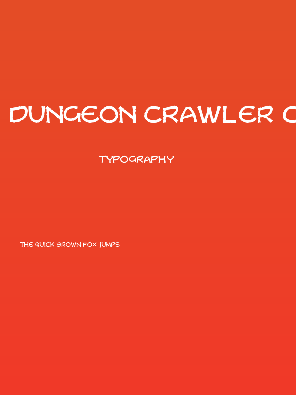 Dungeon Crawler CB Poster