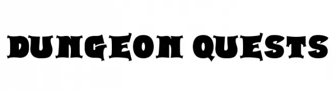 Dungeon Quests  नि: शुल्क फ़ॉन्ट्स डाउनलोड