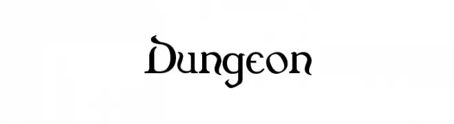 Dungeon  Descarca Fonturi Gratis