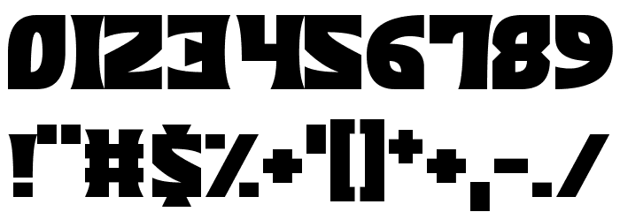 Dungeons Font OTHER CHARS