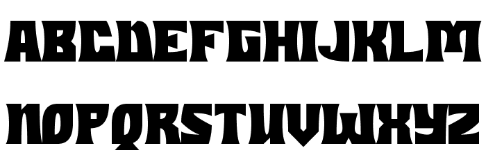 Dungeons Font LOWERCASE