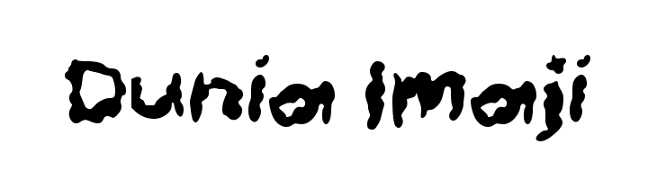 Dunia Imaji  Free Fonts Download