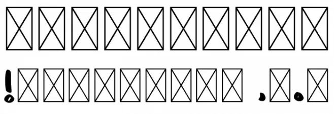Dunia Kita Шрифта ДРУГИЕ символов