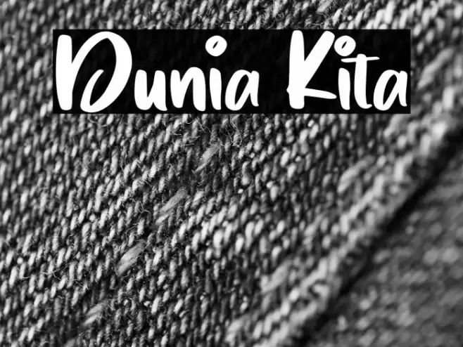 Dunia Kita Шрифта examples