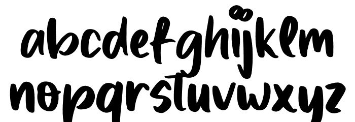 Dunia Kita Font LOWERCASE