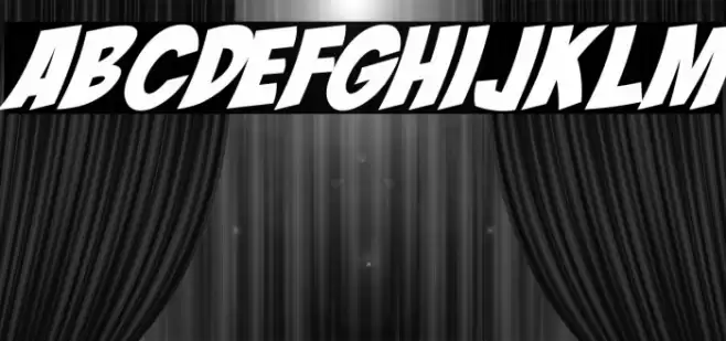 Dunkelheit Italic Font examples