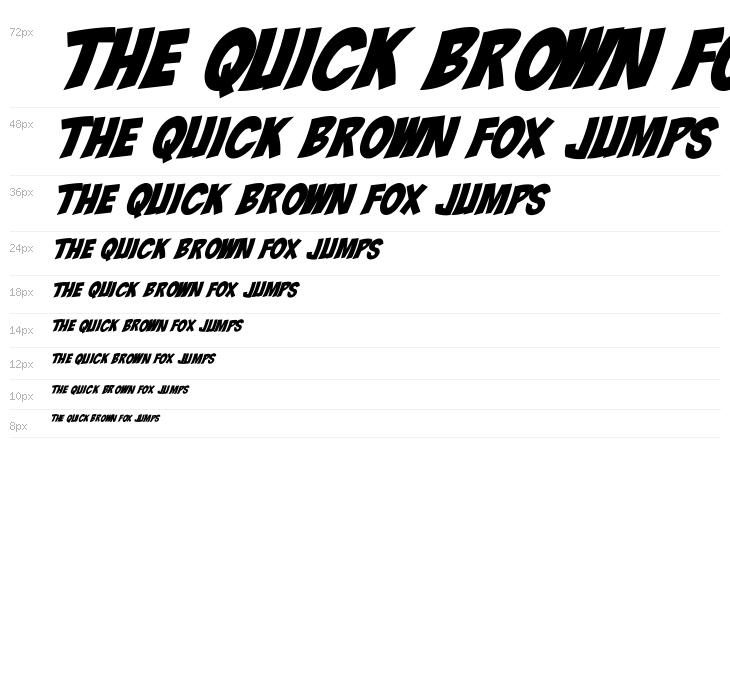 Dunkelheit Italic Waterfall