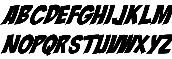Dunkelheit Italic Font LOWERCASE