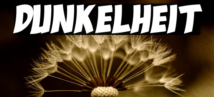 Dunkelheit Font examples