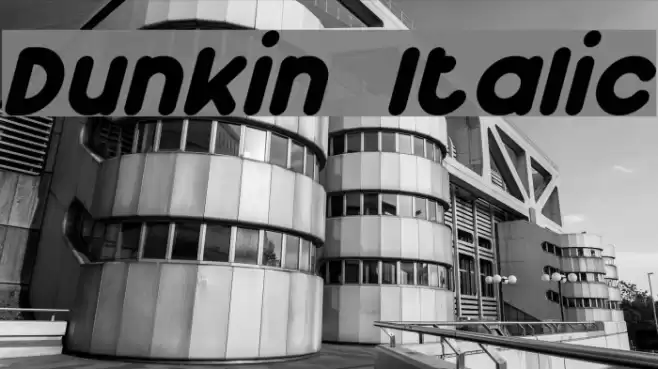 Dunkin Italic examples
