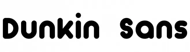 Dunkin Sans  नि: शुल्क फ़ॉन्ट्स डाउनलोड