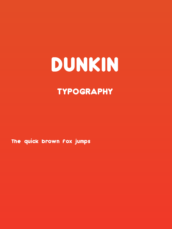 Dunkin Poster