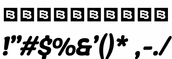 DunleyTrial-Regular Font OTHER CHARS