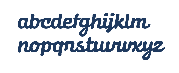 DunleyTrial-Regular Lowercase