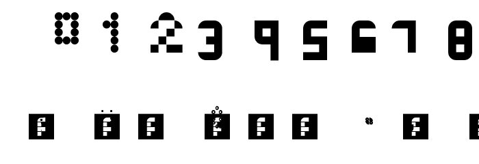 Dunno Fined Regular Font OTHER CHARS