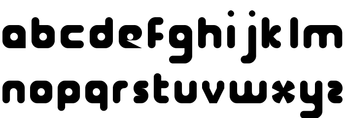 Dunno Regular Font LOWERCASE