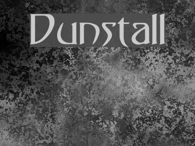Dunstall Font examples