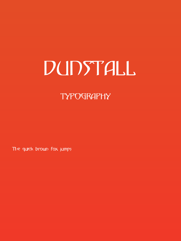 Dunstall Poster