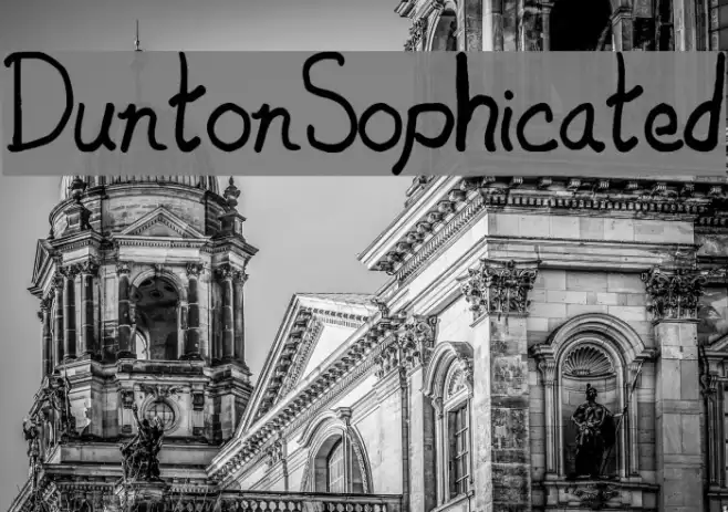 DuntonSophicated Example 3