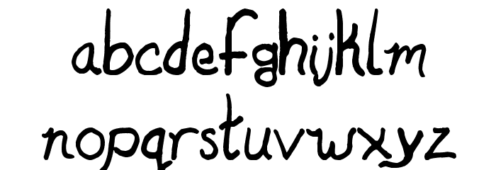 DuntonSophicated Font LOWERCASE