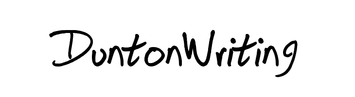 DuntonWriting  font caratteri gratis