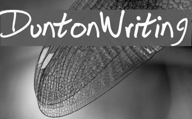 DuntonWriting Example 1
