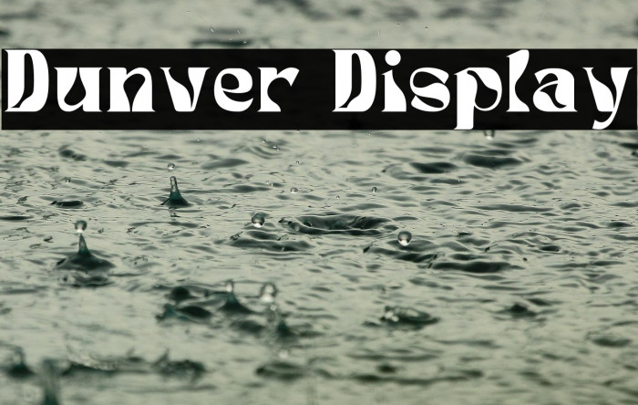 Dunver Display Example 3