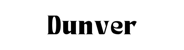 Dunver  नि: शुल्क फ़ॉन्ट्स डाउनलोड