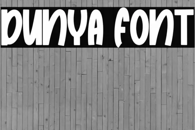 Dunya Font examples