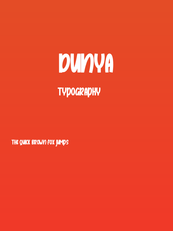 Dunya Poster