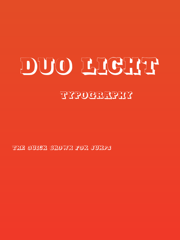 Duo Licht Poster