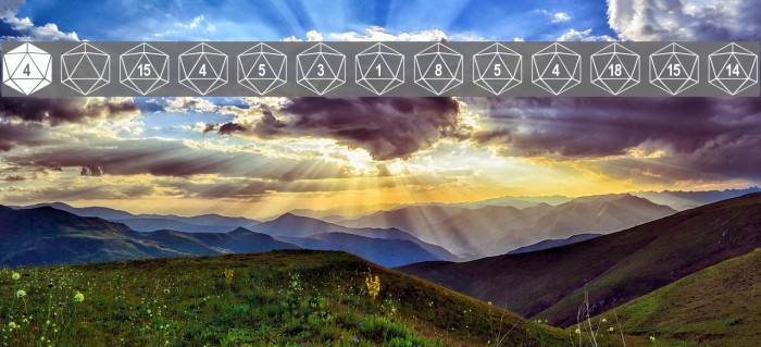 Duodecahedron Font examples