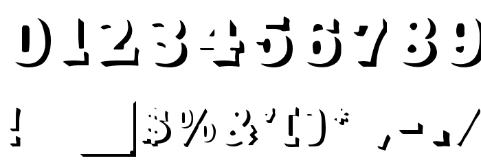 DuodezInitialen Font OTHER CHARS