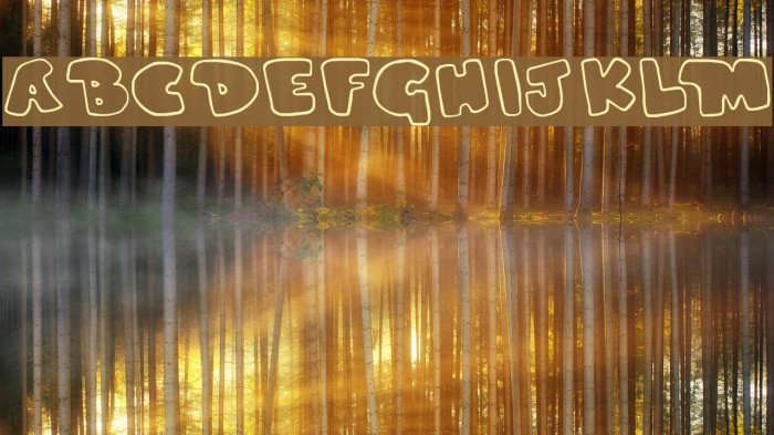Duped Font examples