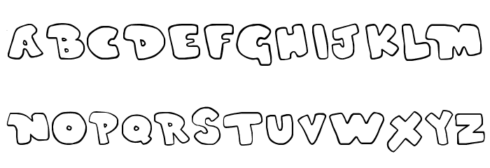 Duped Font LOWERCASE