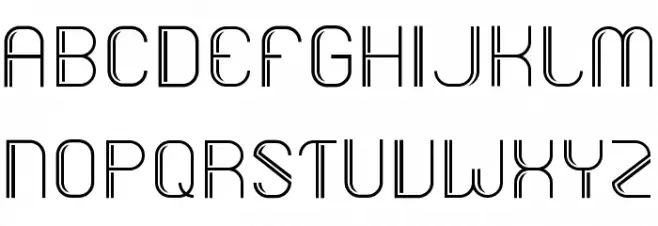 Dupleto Regular 字体 小写